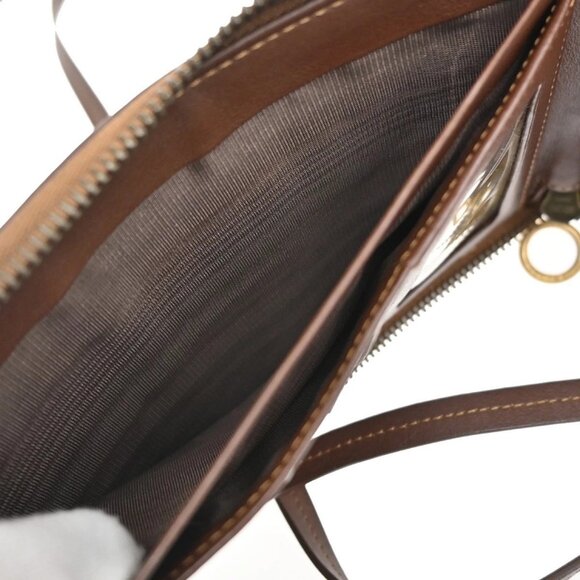 CELINE Macadam Pattern Shoulder Wallet Multi Case Denim Leather Blue 36KB164 - Picture 13 of 16